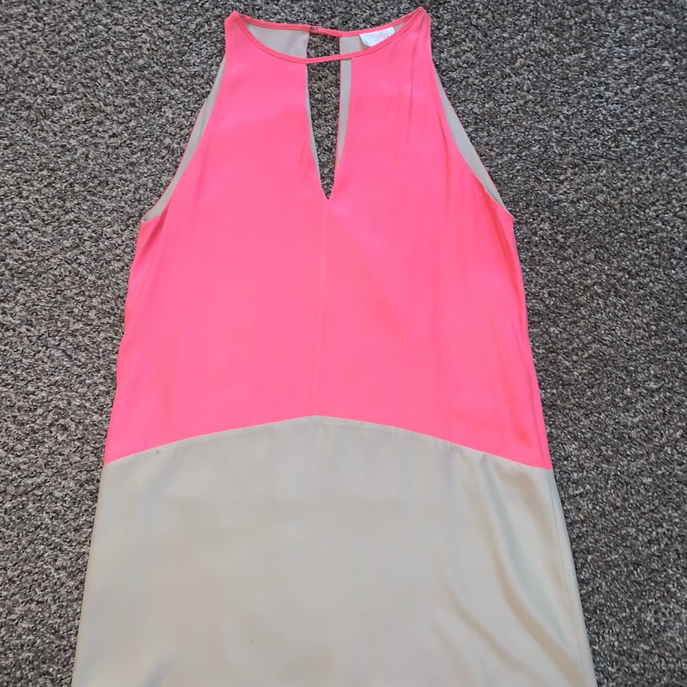 Beautiful pink and grey dress -size S